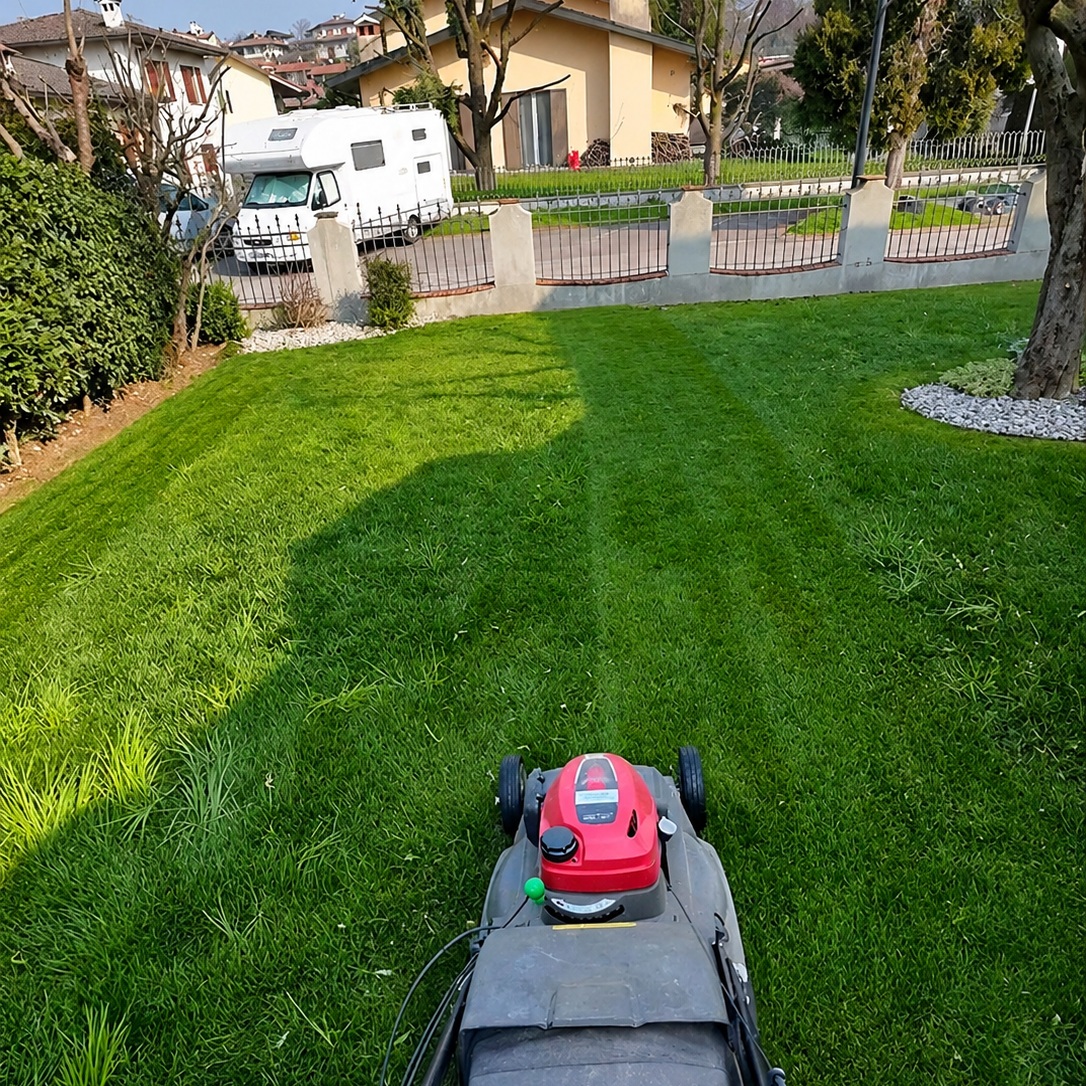 Manutenzione del prato e del giardino