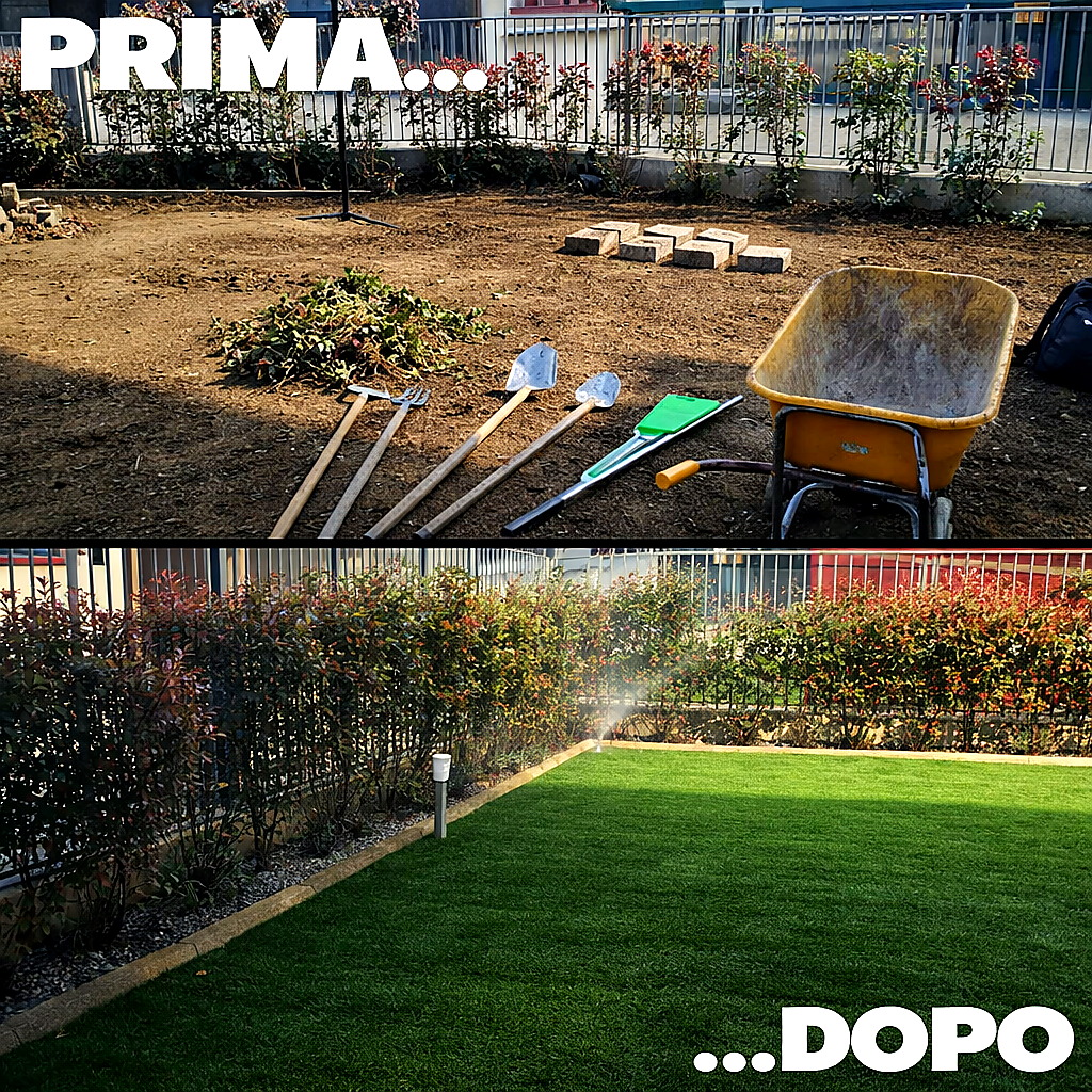 Realizzazione e manutenzione del giardino
